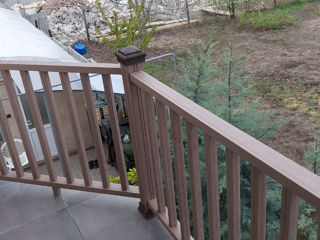 Balustrade,terase,gard din profile WPC lemn plastifiat decking (террасная доска)древесно-полимерный foto 3