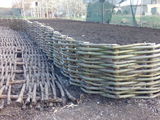Gard impletit din nuele foto 4