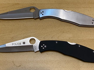 Spyderco Police, качественная реплика. Карманный складной нож с замком back lock. Есть возможность п foto 1