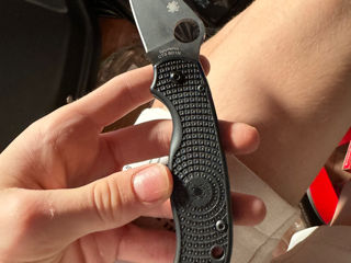 Spyderco Para 3 Light-weight Black C223PBBK FRN CTS-BD1N pocket knife foto 4