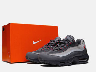 Nike Air Max 95 Essential Solar Red / Gun Smoke foto 3