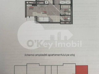 Apartament cu 1 cameră, 50 m², Râșcani, Chișinău foto 2