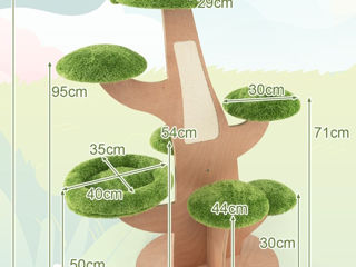 Ansamblu de joacă pentru pisici Costway - Livrare în toată Moldova! Credit 0% foto 5