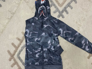 Bape shark camo full zip