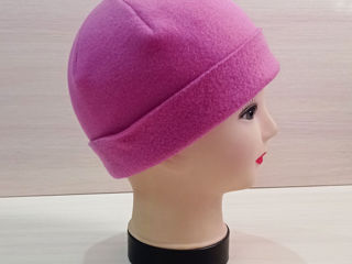Новый комплект флисовый ( шапка + шарф), цвета фуксии, гипоаллергенный, очень тёплый и приятный foto 2