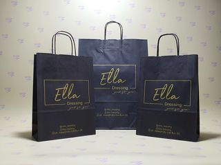 Pungi si sacose din hartie, personalizate. foto 10