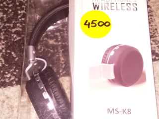 Беспроводные наушники Wireless Ms-k8 новые foto 2