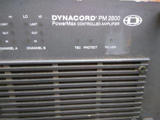 Dinacord Amplificator PM 2600 foto 3