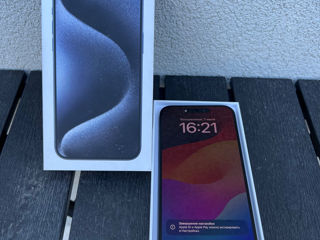 iPhone 15 Pro Max 256Gb Blue Titanium Ca Nou! foto 4