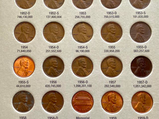 Полная коллекция Lincoln Cent PDS 1941-1974 foto 3