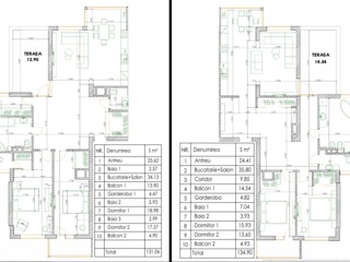 Apartament cu terasa ! 131 m2 in noul complex locativ Garden Park cu panorama exceptionala foto 8