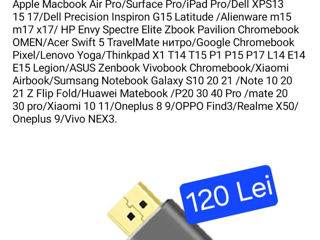 Док-станции.hub usb type C  to HDMIi, dp.usb type C  Vga Sd/tf Pd .lan. rj-45 .audio foto 7