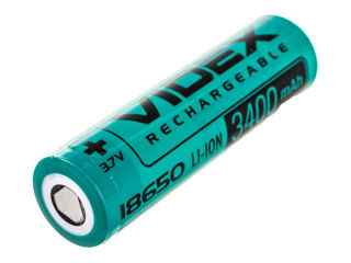 Baterie Videx 18650 3400mAh fără protecție VID-18650-3.4- NP foto 3