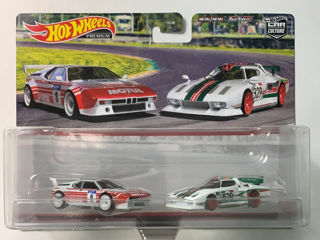 Hot Wheels Premium Target Exclusive 2 Pack BMW M1 Procar Lancia & Stratos Group 5