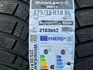 275/35 R18 Kumho Wintercraft WP71/ Доставка, livrare toata Moldova 2024 foto 2