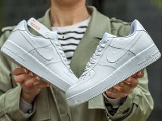 Nike Air Force 1 Low All White Unisex foto 4