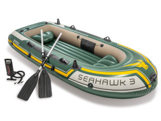 Надувная лодка Intex Seahawk 3, Бесплатная доставка по Молдове