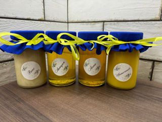 Продаются наборы с мёдом. Оформление баночек с мёдом со своей пасеки. Возможно доставка по Молдове. foto 9