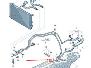 тройник распределительный oil DSG6 foto 4