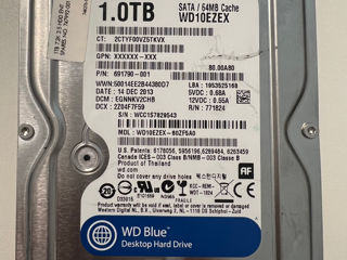 WD10EZEX 1.TB SATA 64MB Cashe