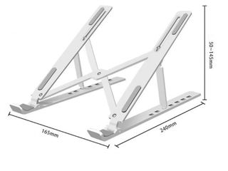 Портативная подставка для ноутбука. регулируемая по высоте, Новая