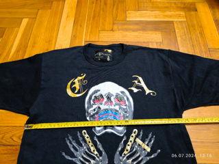 Ed Hardy christian audigier футболка размер XL foto 5