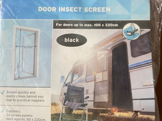 Plasă de țânțari pe ușă.Сетка на дверь от комаров 100х200cm