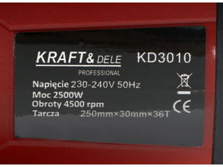 Пила торцовочная Kraft&Dele KD3010 foto 12