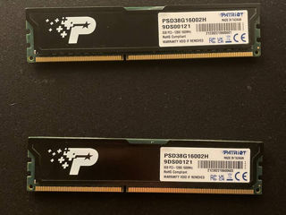 Patriot 2x8gb (16gb) 1600 MhZ DDR3