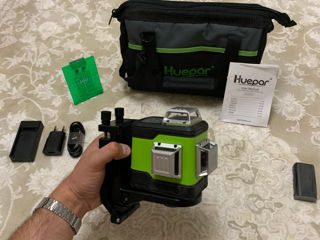 Laser Huepar 3D 503CG 12 linii + magnet  + tinta + geantă + garantie + livrare gratis foto 6