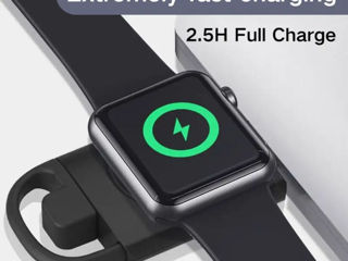 Apple watch charger cu port USB și port type c foto 5