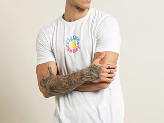 Ellesse Smiley Cheero T-Shirt in White Marime M Nou