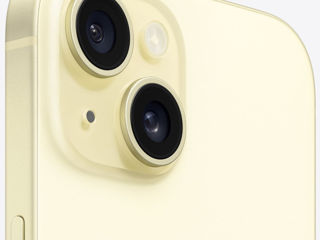 Apple iPhone 15 (Yellow) Nou cu garanție! foto 2