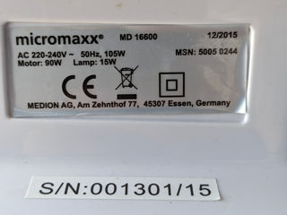 Overlock Micromaxx MD 16600, adusa din Germania foto 5