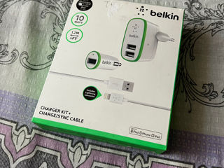Încărcător iPhone Belkin 3in1