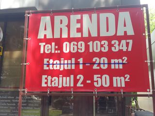 Офисное помещение,новое в аренду. На первом этаже 20 m/кв на втором этаже 50m/кв отдельная лестница foto 1