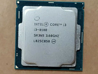 Intel Core i3-8100 CPU 3.6GHz Quad Core Quad Threads Processor 6M Cache LGA1151 v2 foto 1