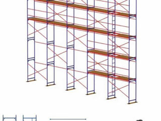 Строительные леса аренда / schele arenda foto 9