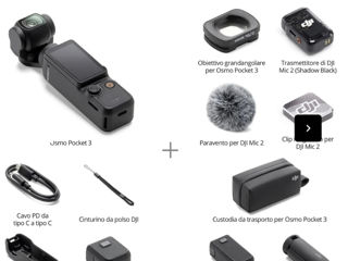 Dji osmo pocket 3 creator combo foto 3