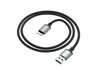 Cablu de viteză excelentă HOCO US10 USB la Micro USB3.0 foto 2