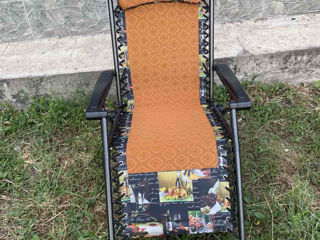 Складное кресло-шезлонг для отдыха на открытом воздухе, в помещении фото 5