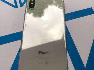iPhone X Silver 64GB. Original. Face ID și True Tone totul merge. foto 1