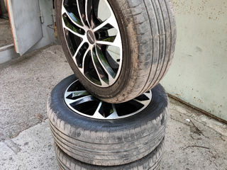 Discuri Vw Audi Seat Şkoda 5/112/R16 + anvelope GoodYear 205/55/r16 ideale aduse din Elvetia. foto 5