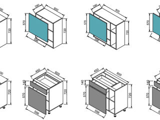 Bucătărie cu design modern de 2.6m foto 2