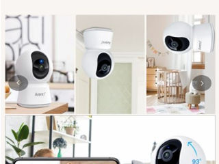 WiFi camera 1080P Full HD Night Vision, Motion Detection 2 way audio foto 2