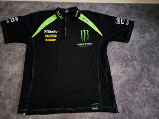 Tech 3 Monster Energy Moto Racing Team  Polo Shirt Size L foto 8