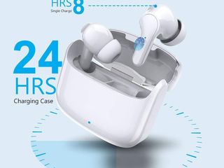 Casti Wireless Bluetooth Tip Earpods беспроводные наушники foto 4