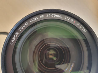 Obiectiv Canon 24-70 2.8 versiunea 2 foto 1