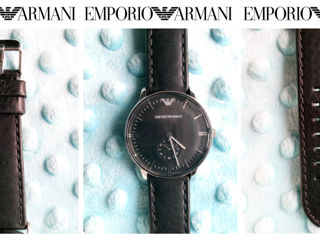 Часы Emporio Armani (кварцевые), кожаный ремешок foto 2