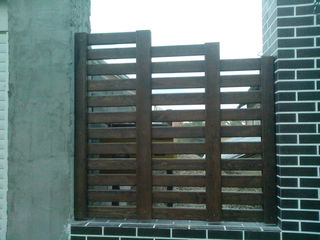 Gard din lemn porti din lemn foto 6